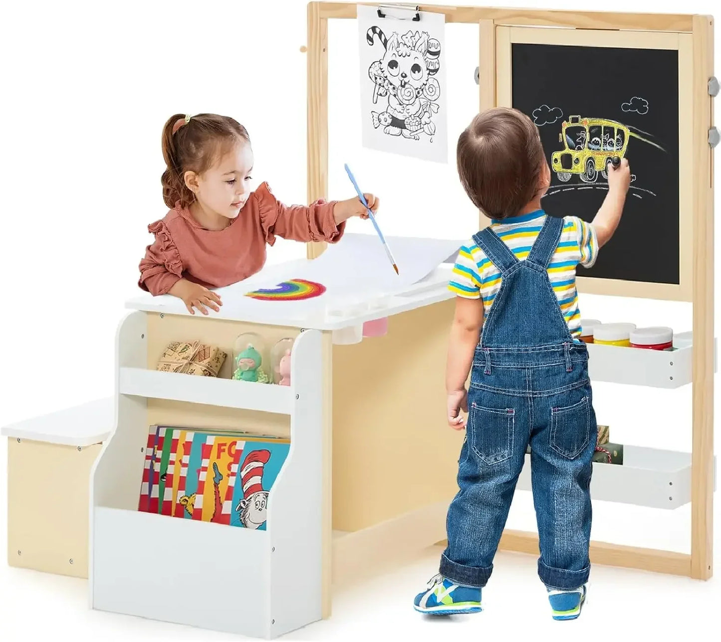 CreativePlay 3-in-1 Art Desk