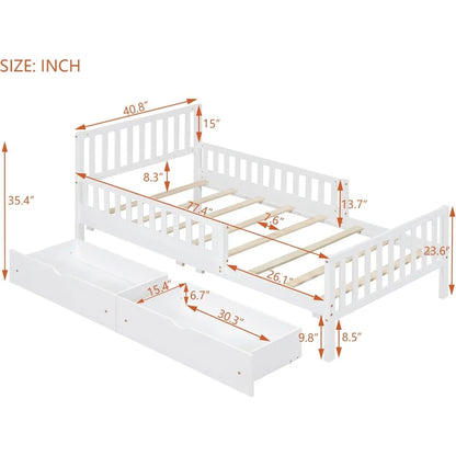 CozyStash Storage Bed Frame