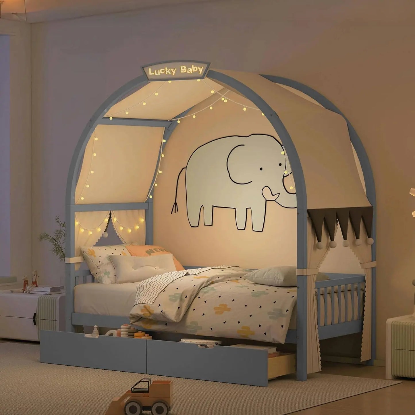 GlowTent Montessori Bed