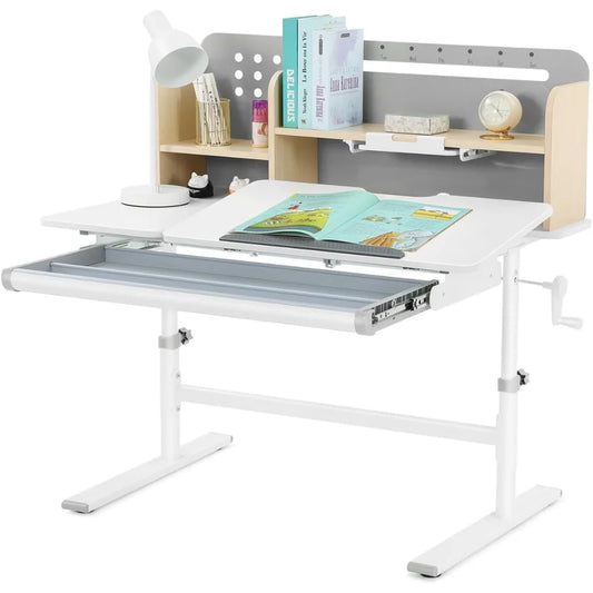 Adjustable Height Kids Study Desk