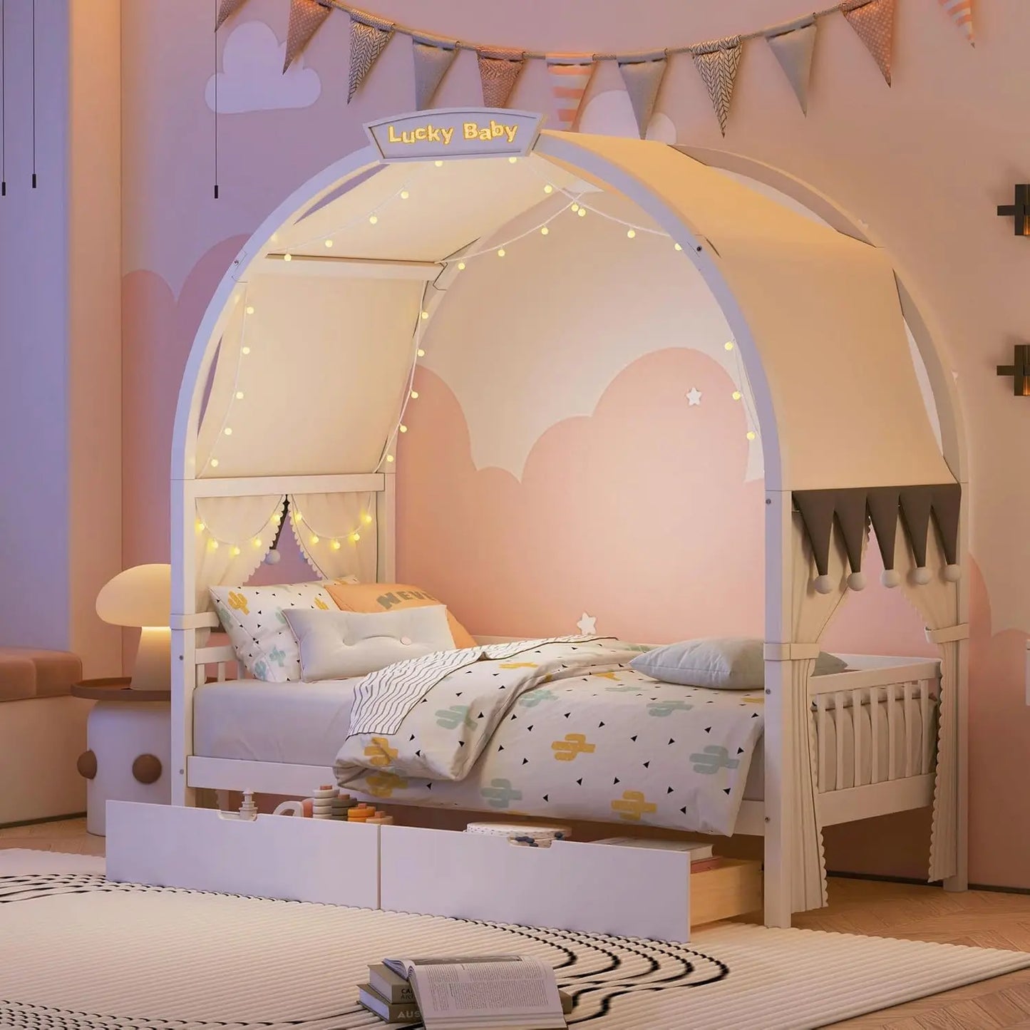 GlowTent Montessori Bed