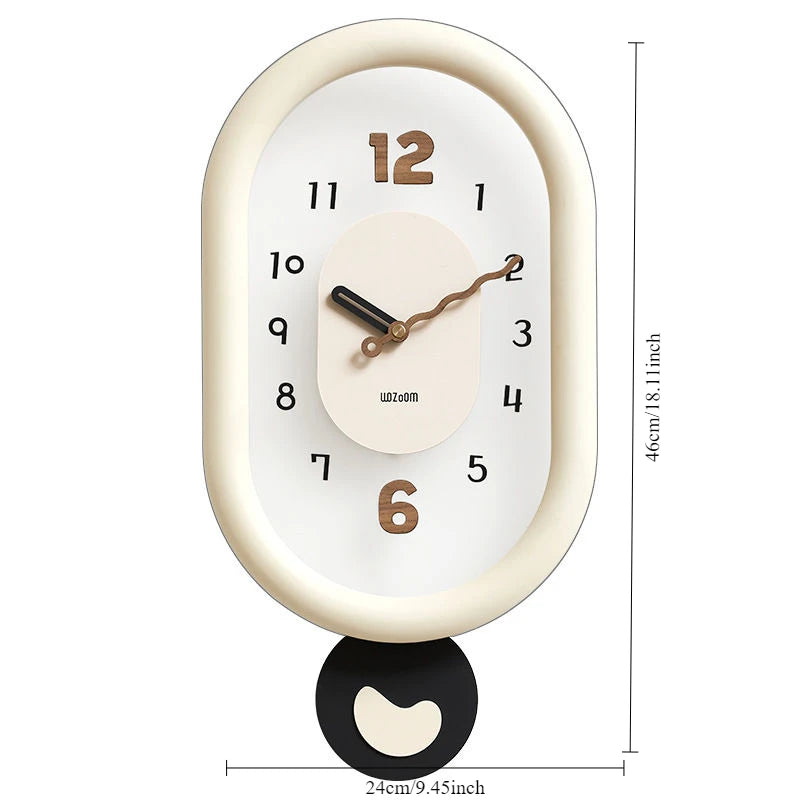 Acrylic Elegance Wall Clock