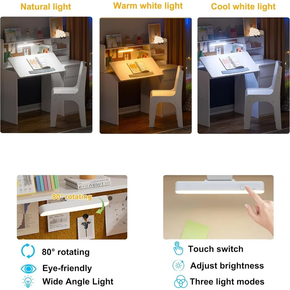 Kids Study Desk and Chair Set