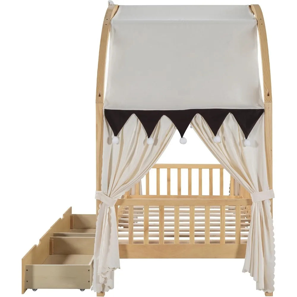 GlowTent Montessori Bed