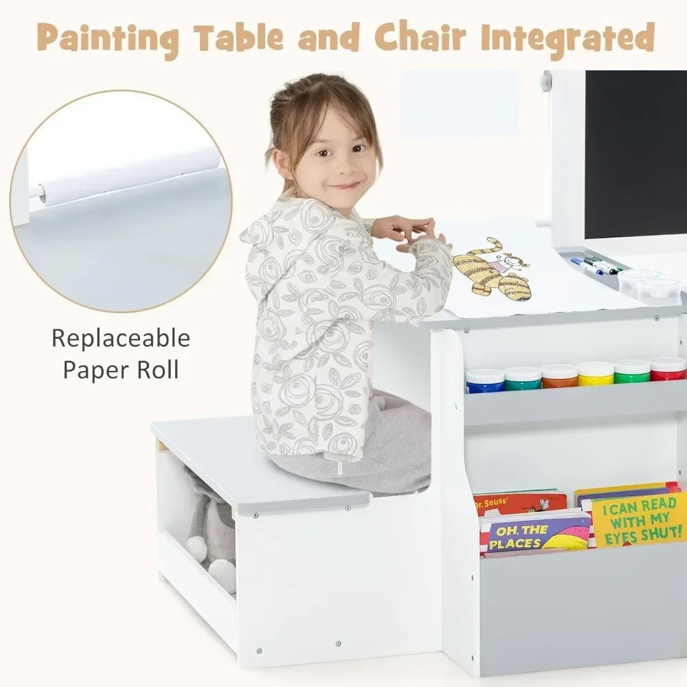 CreativePlay 3-in-1 Art Desk